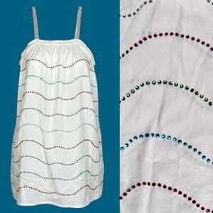 Blue B Boutique Rhinestone Bling Dress Size Medium NWT Gameday party Cruise